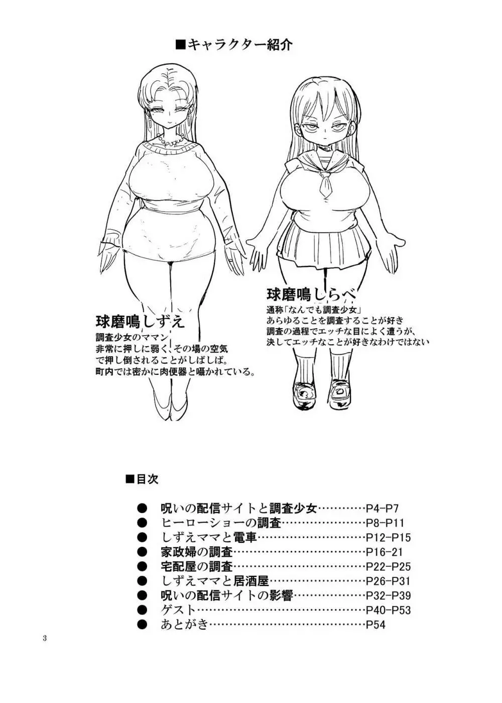 冬にもなんでも調査少女の同人誌が出た?分かりました調査します Page.2