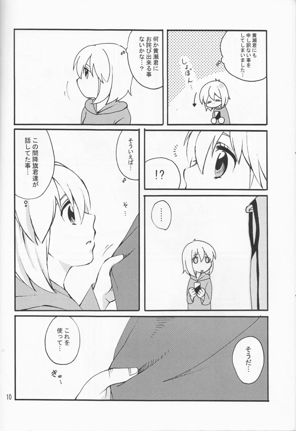 オレの黒子っちが、女の子になっちゃったッス! Page.10
