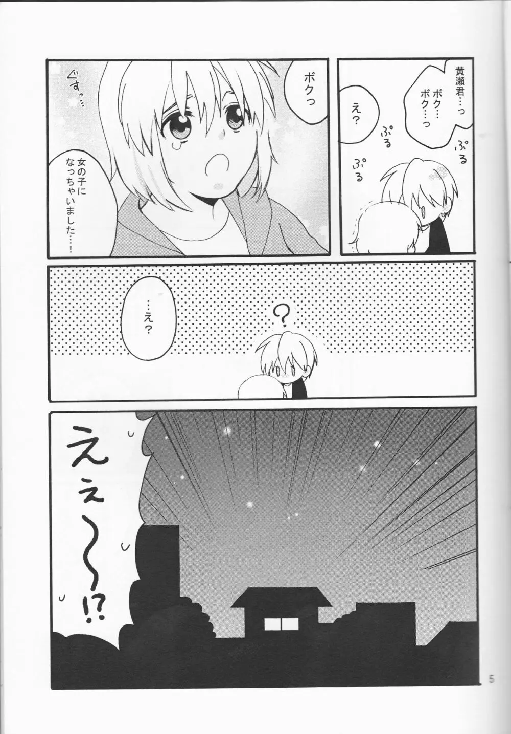 オレの黒子っちが、女の子になっちゃったッス! Page.5