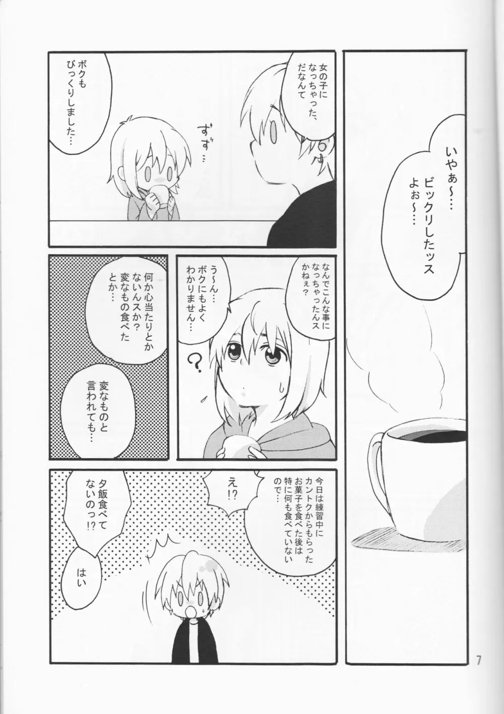 オレの黒子っちが、女の子になっちゃったッス! Page.7