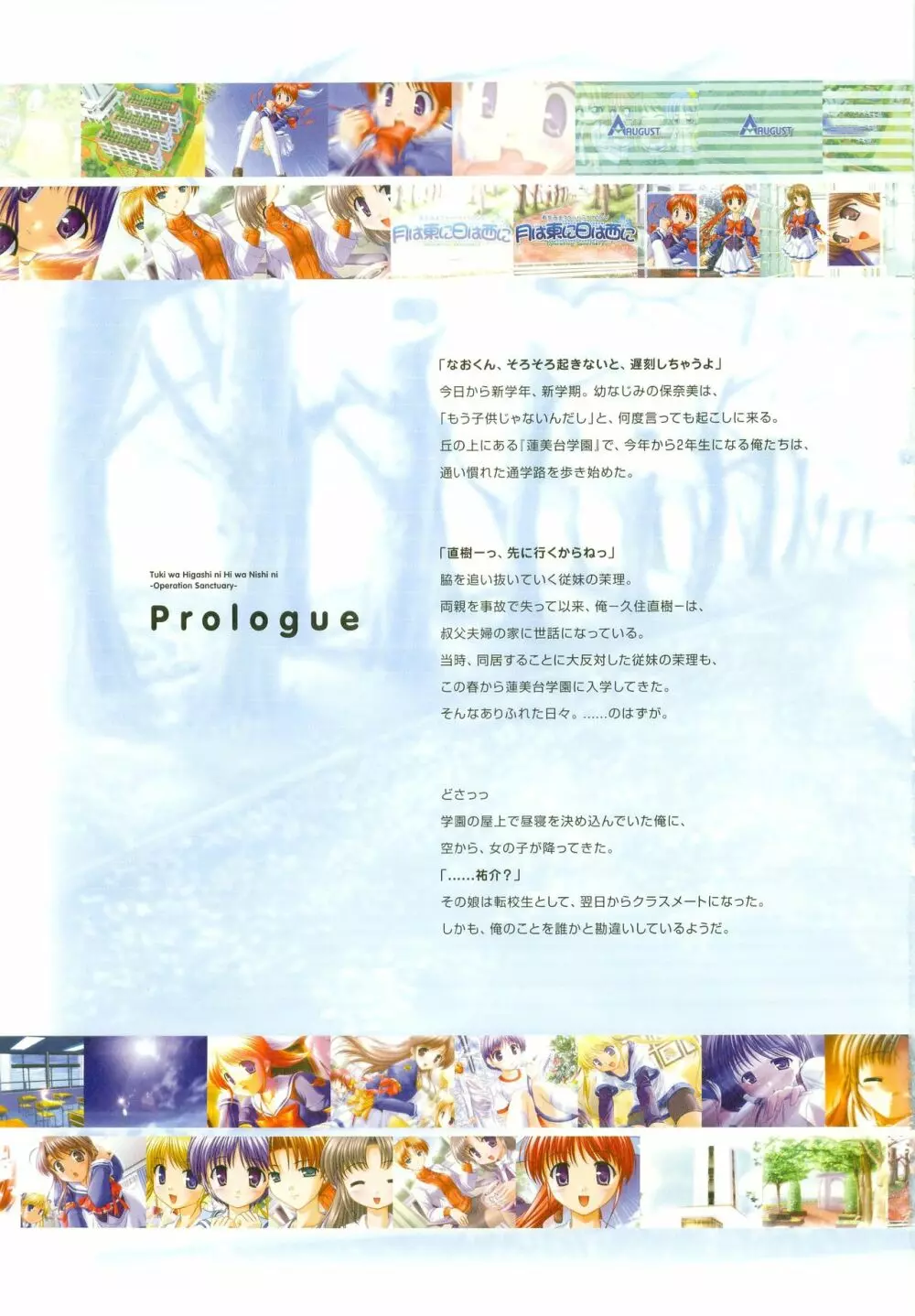 月は東に日は西に ～Operation Sanctuary～ ビジュアルファンブック 初回版 Page.8