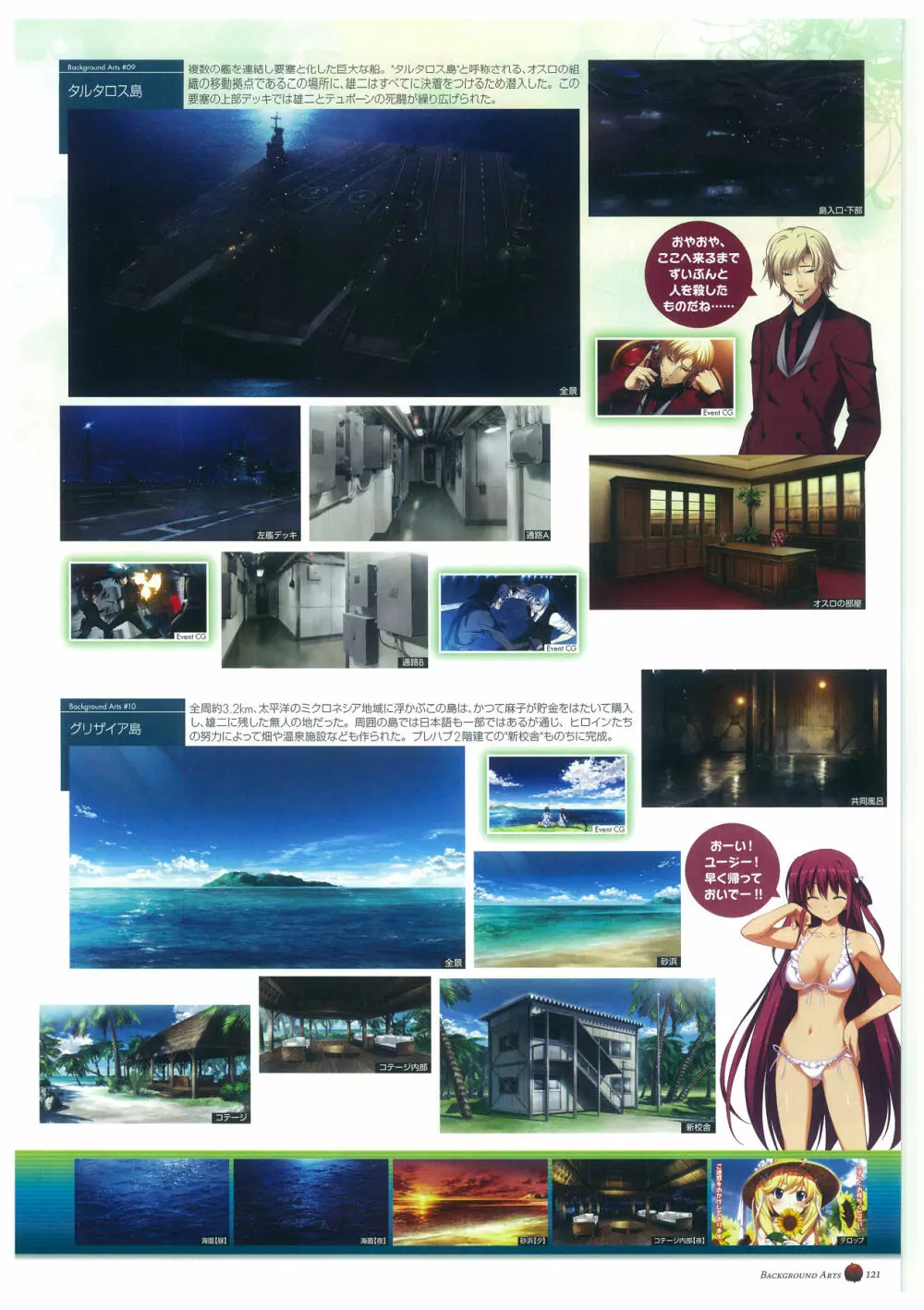 グリザイアの楽園 ビジュアルファンブック Page.125