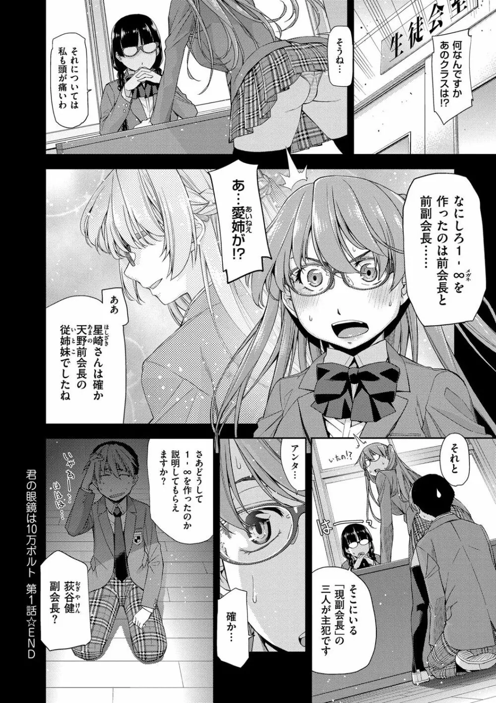 君の眼鏡は1万ボルト! 特装版 Page.110