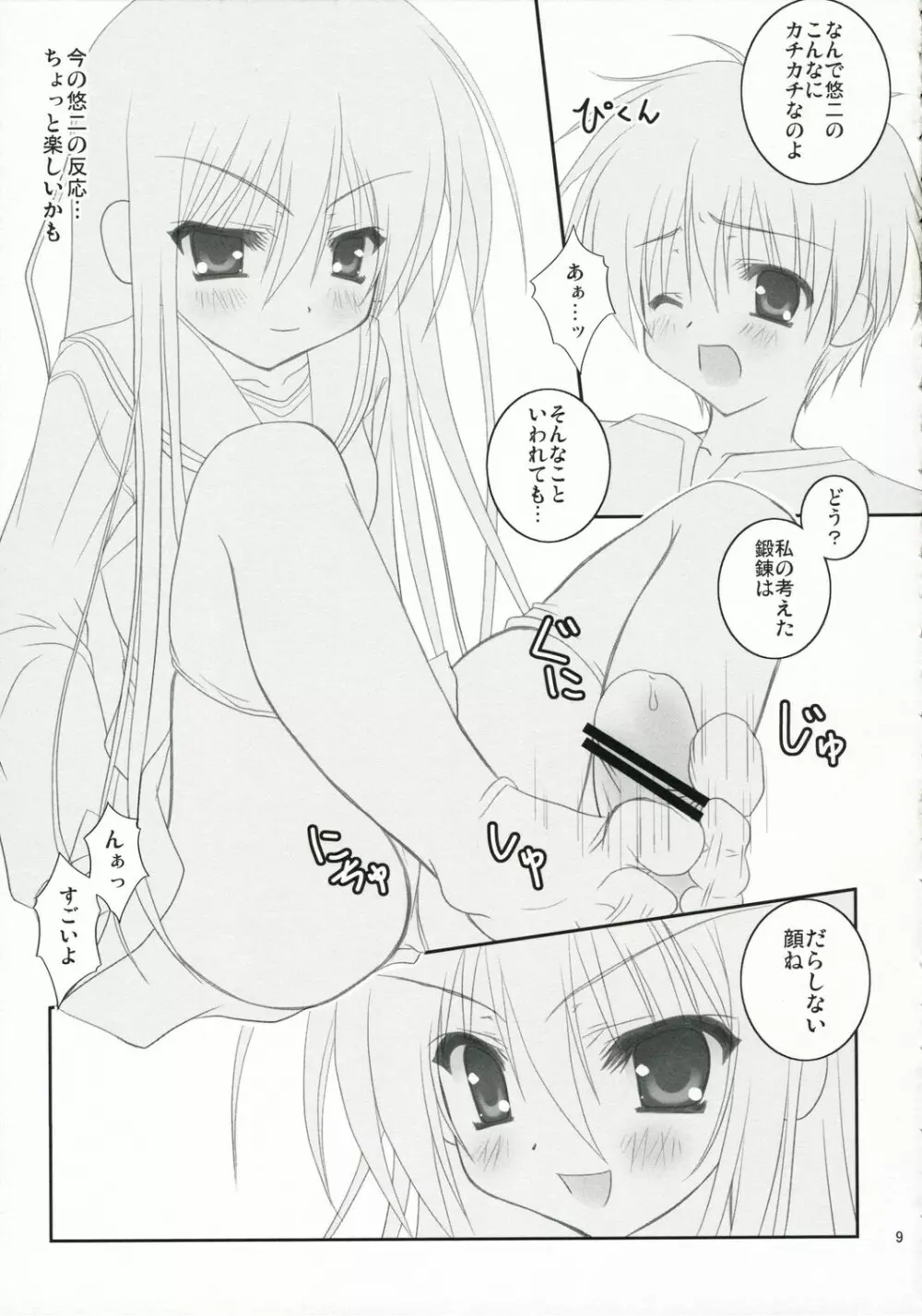 べっ、べつに××してほしいワケじゃないからね! Page.8