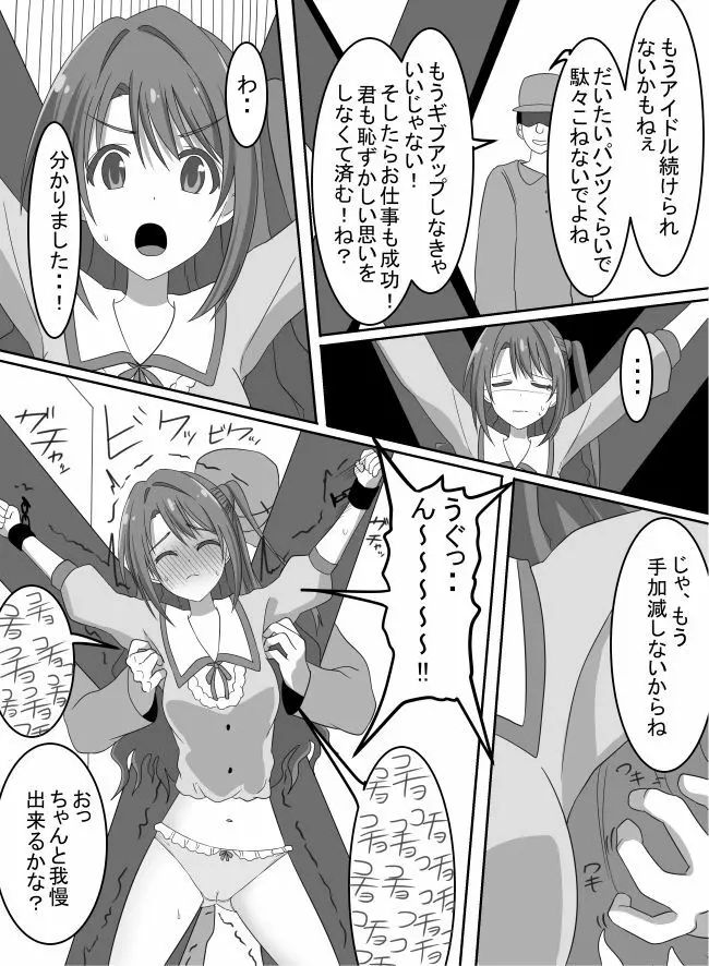 アイドル強制くすぐり罰ゲーム! Page.7