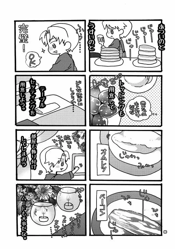 半子さんパンケーキはいかがですか？ Page.13