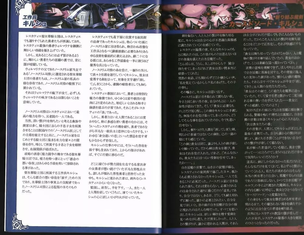 魔物娘図鑑ワールドガイド外伝2 サルバリシオン~レスカティエの魔界騎士たち~ Page.12
