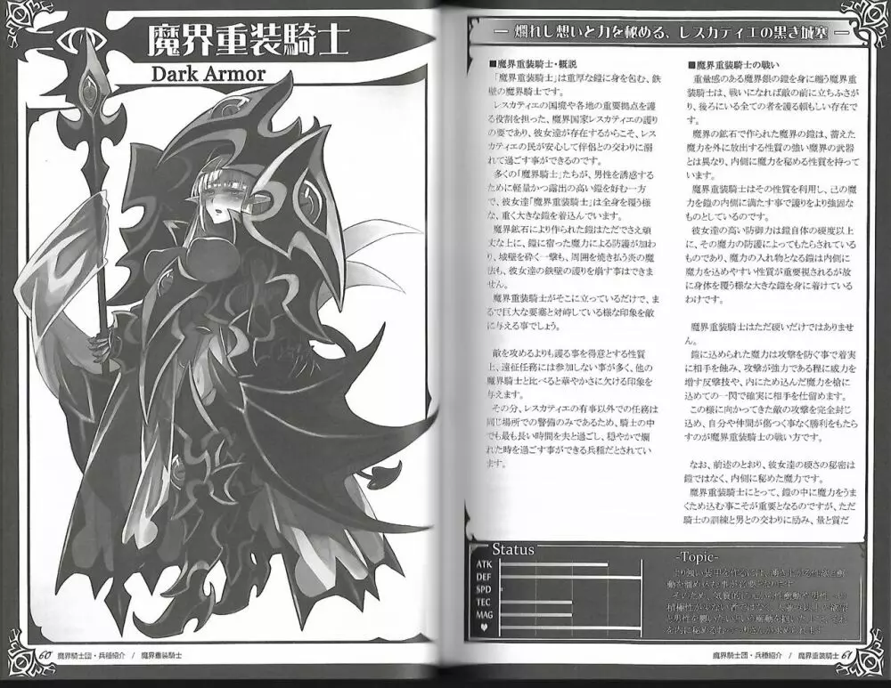 魔物娘図鑑ワールドガイド外伝2 サルバリシオン~レスカティエの魔界騎士たち~ Page.34