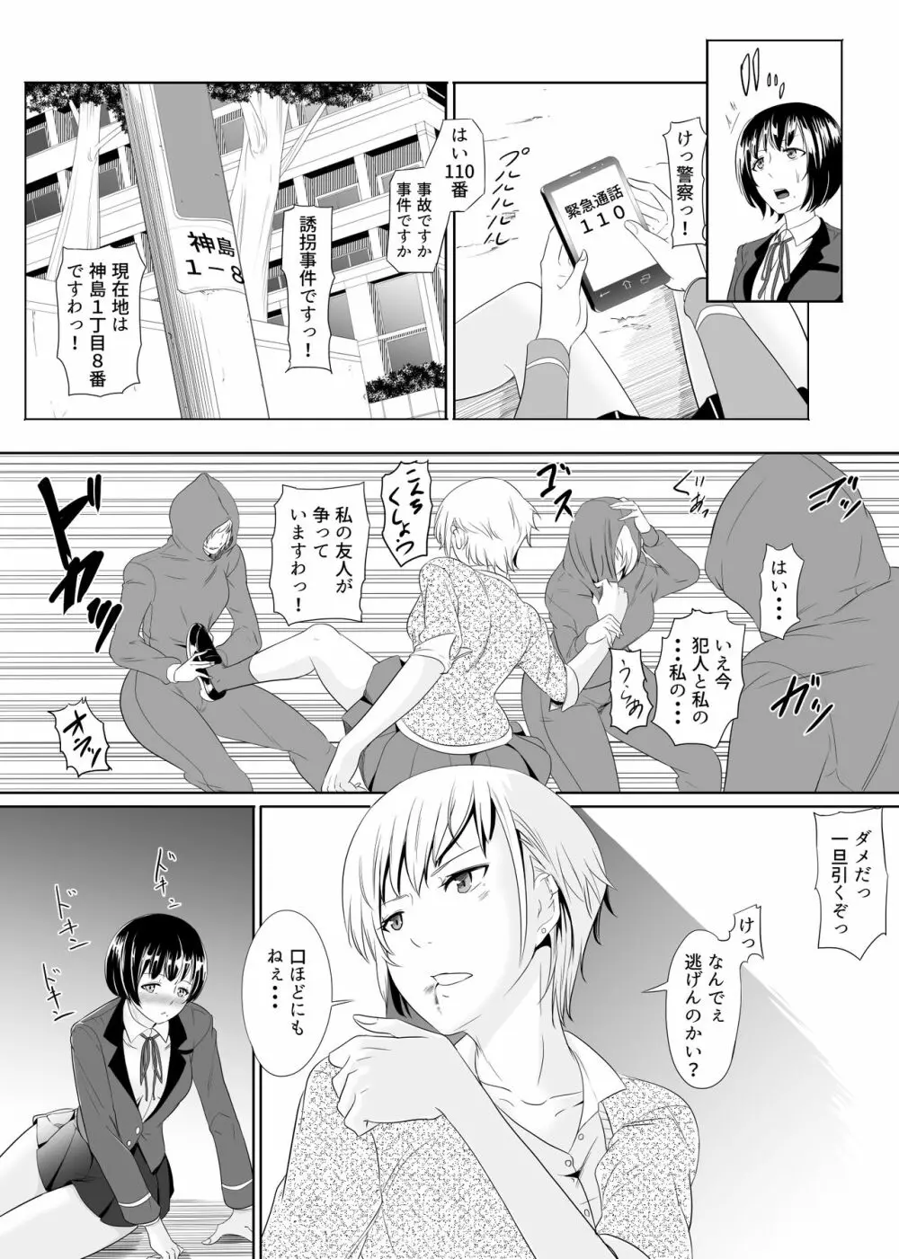 不良に抱かれるお嬢様~ふたなり世界②~ Page.12