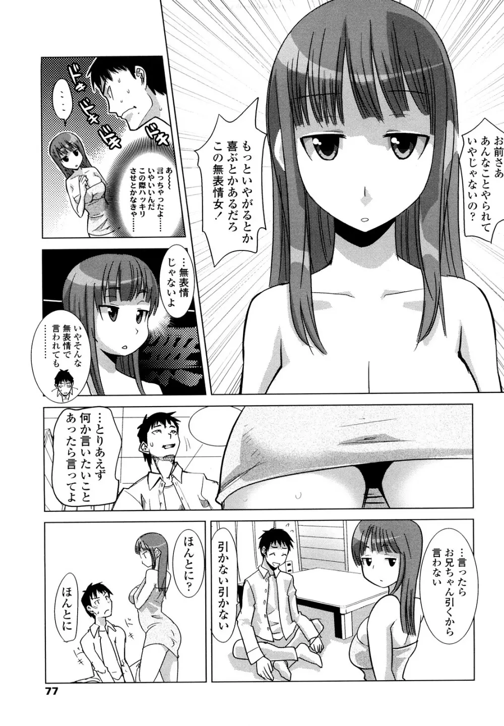 なかだしされたい Page.77