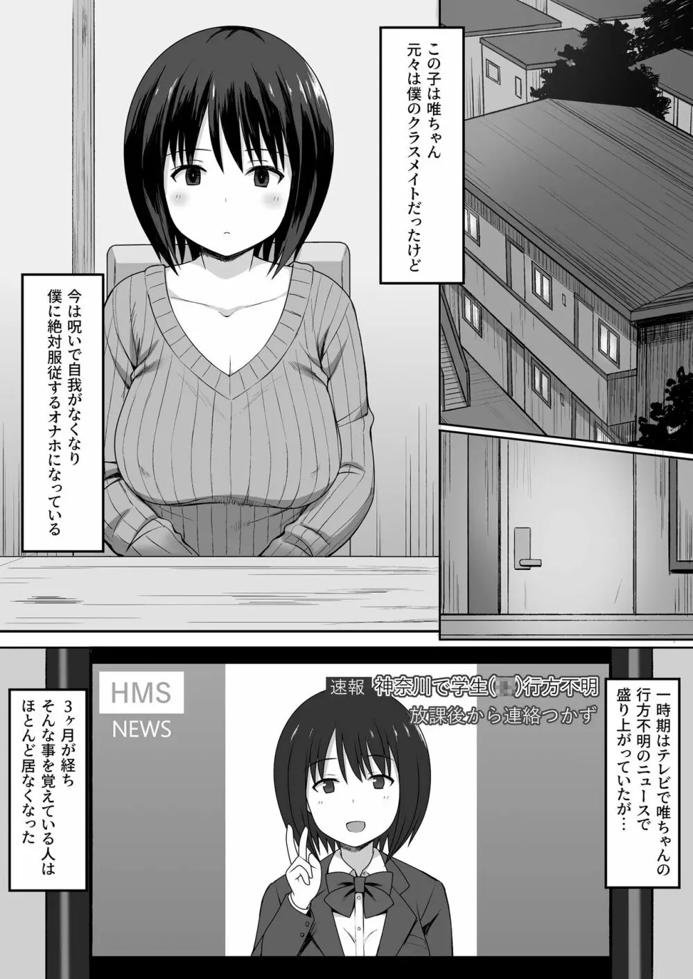 服従の呪いでクラスメイトをオナホ化する話~その後~ Page.2