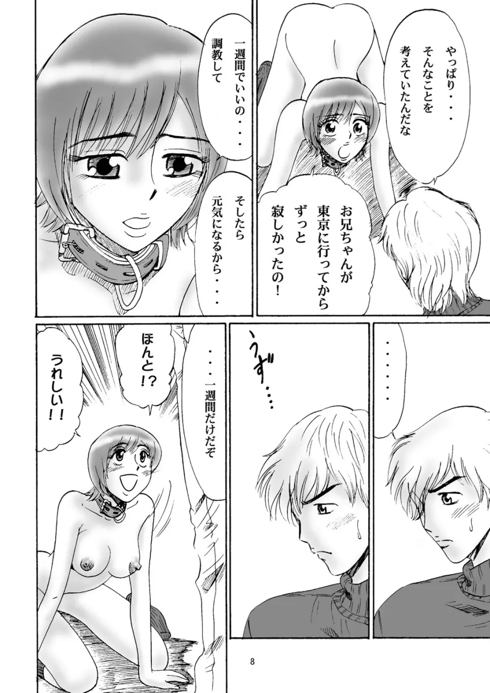 兄妹SM物語「7days fuzz」~七日間調教録~前編 Page.8