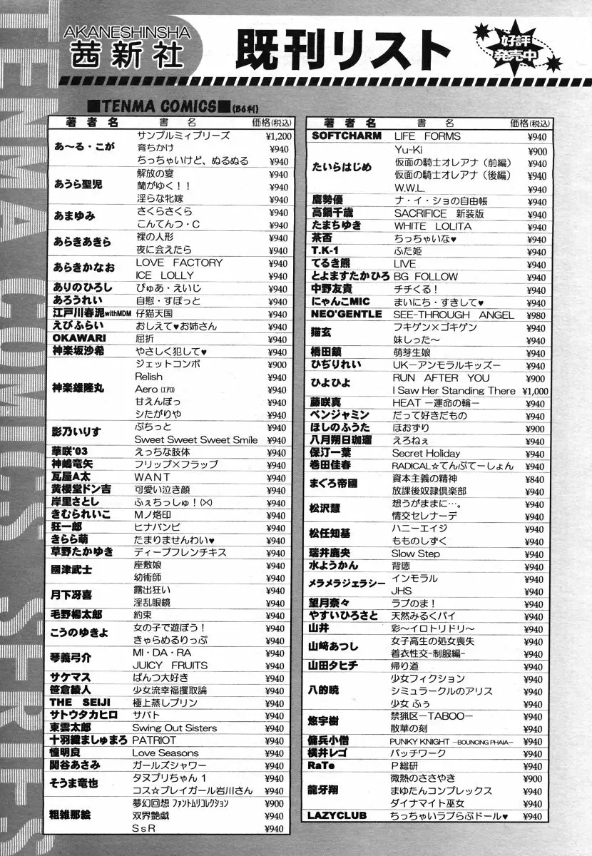 COMIC LO 2006年8月号 Vol.29 Page.263