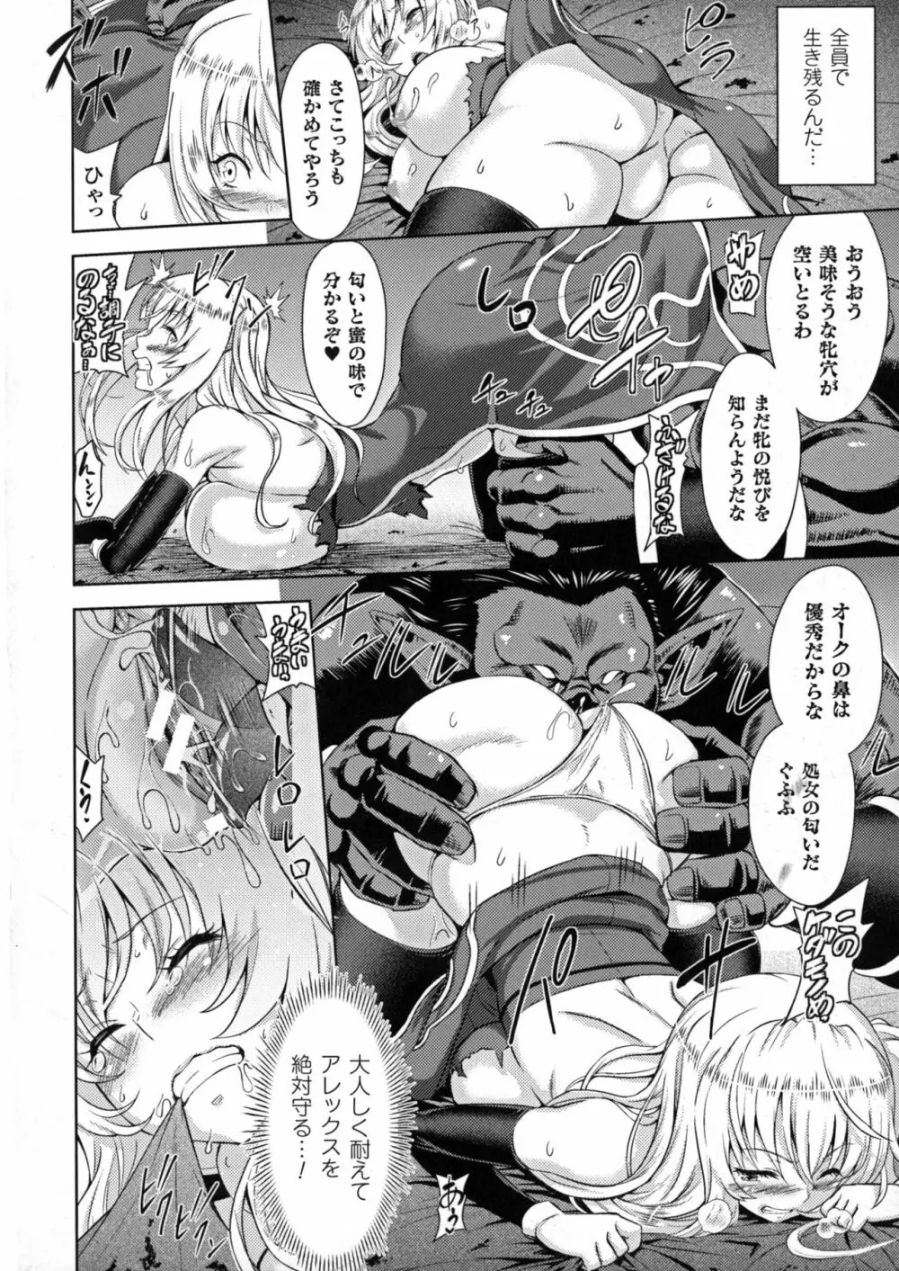 エローナ オークの淫紋に侵された女騎士の末路 Page.14