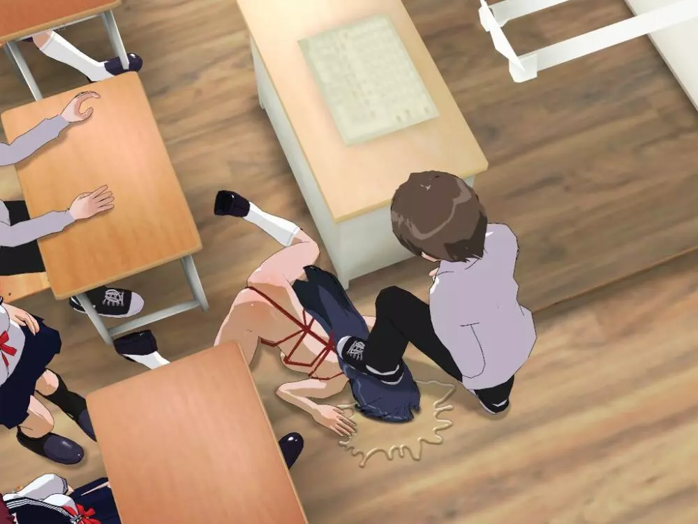 委員長はクラスで虐められています ~人間お別れ会~ Page.90