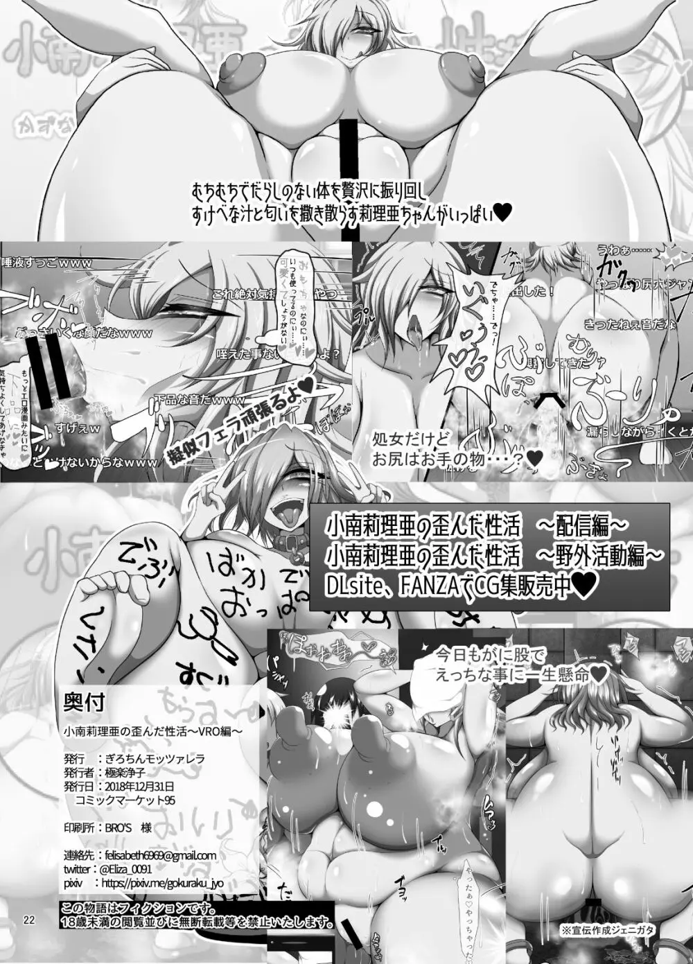 小南莉理亜の歪んだ性活~VRO編~ Page.22