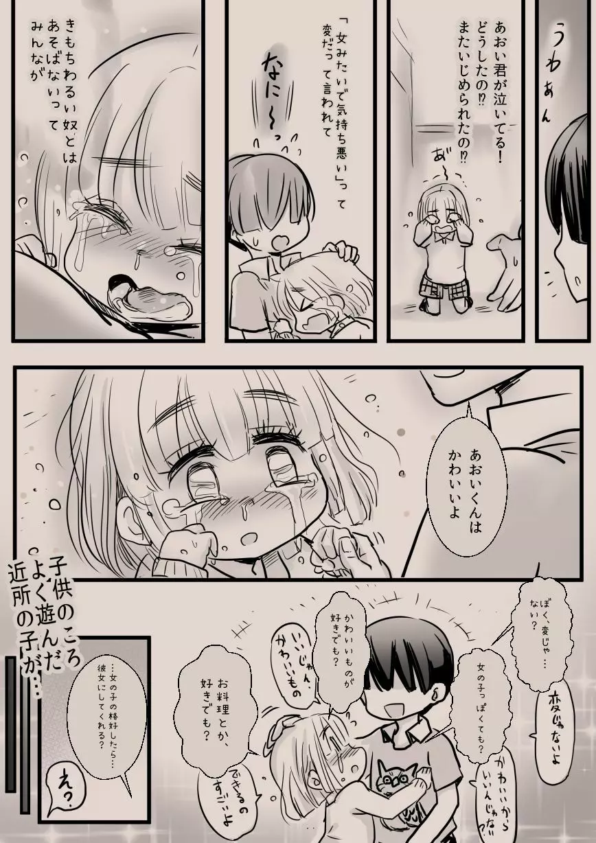 あおいくんは彼女になりたい男の娘♂ Page.4