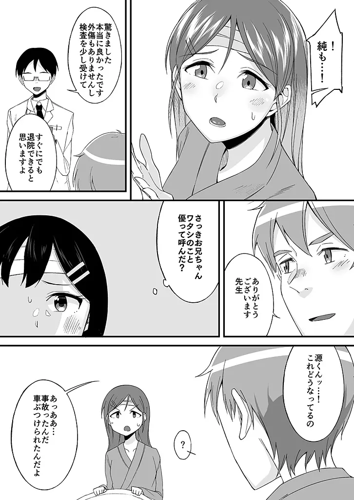 「妹のカラダの彼女」と「彼女のカラダの妹」、どっちのナカが気持ちいい?1-2 Page.13