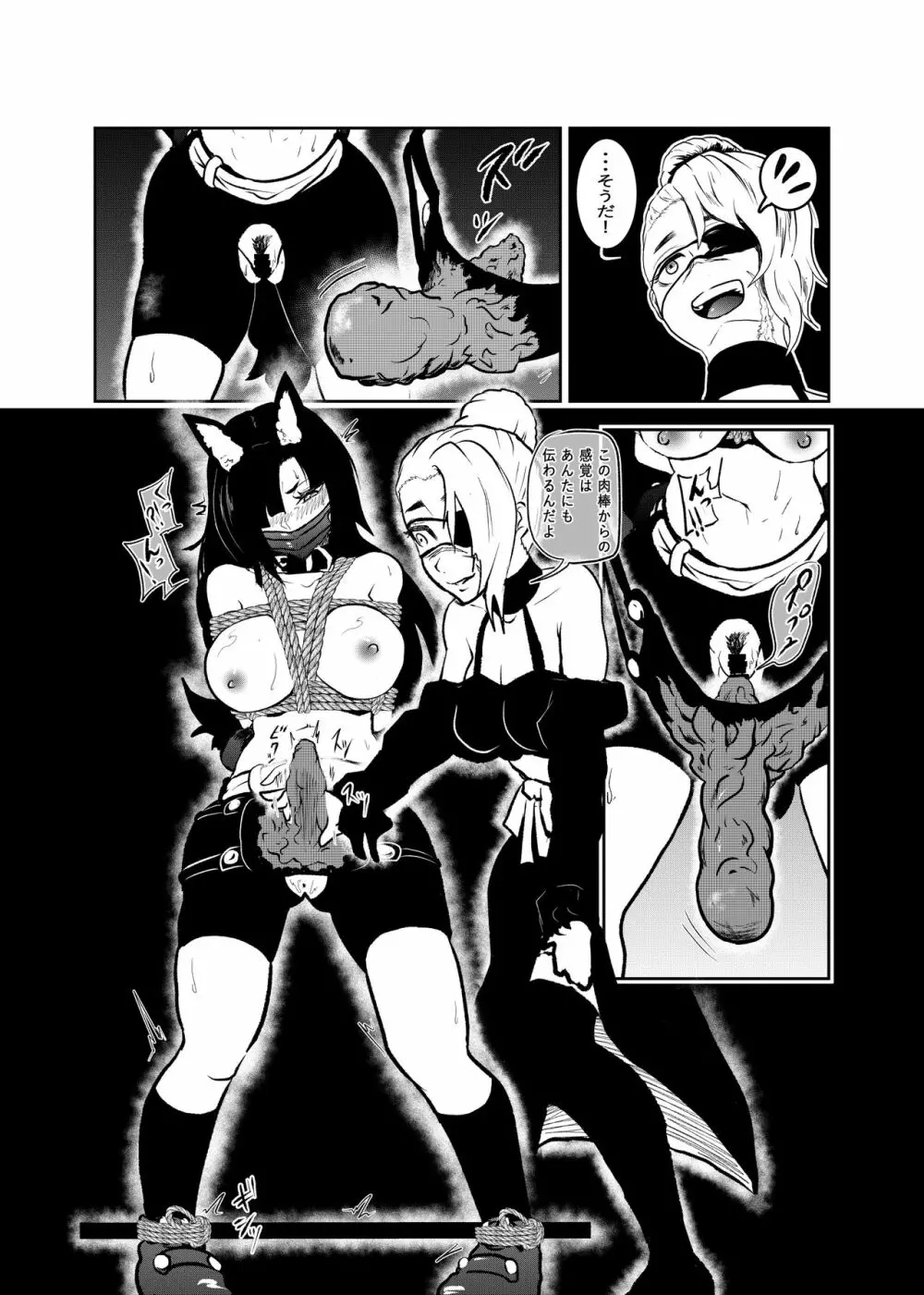 ヴァンパレイド8 ~白猫 黒狼 拘束編~ Page.12