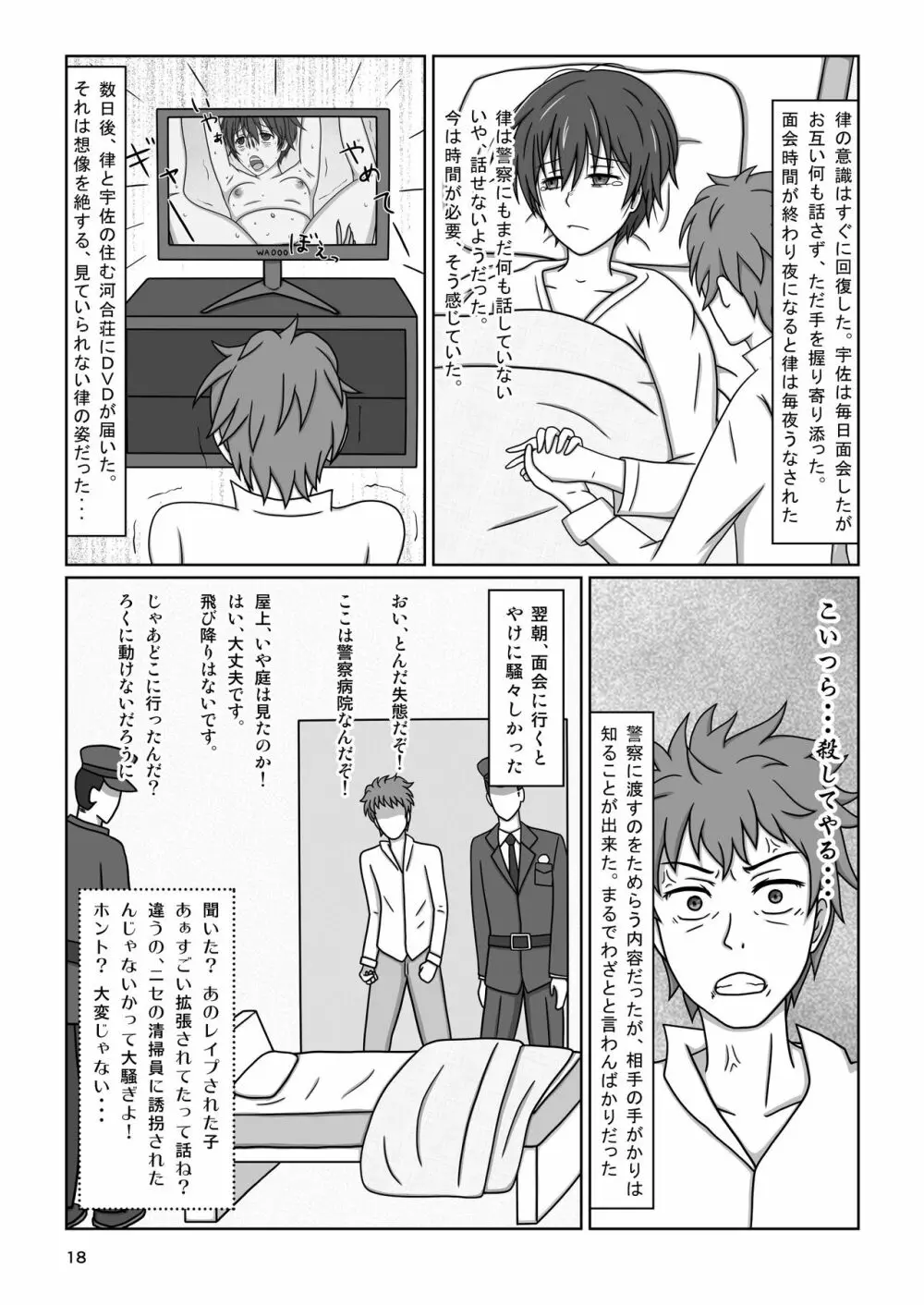 カワイソウな律~絶望の監禁拷問~ Page.20