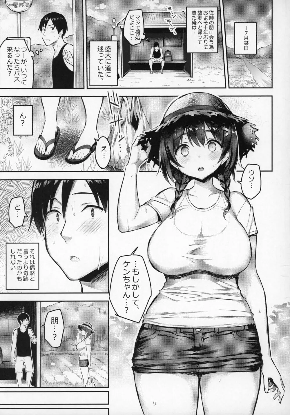 巨乳イトコがいる休暇2 Page.3
