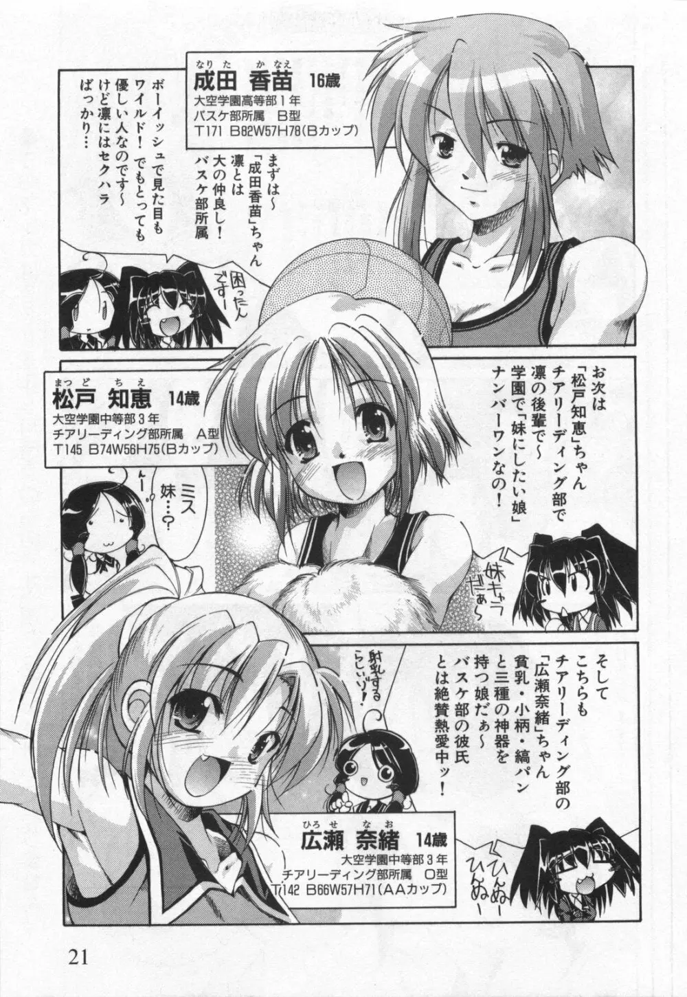 凛と都古のも~っと!胸キュンDIARY 初回限定版 Page.282