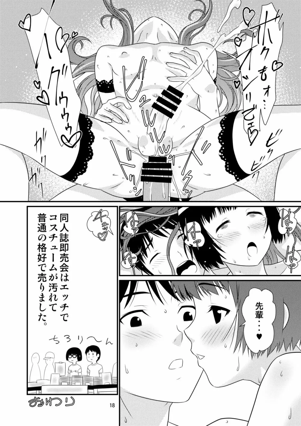 こすぷれ男の娘と〇〇! Page.18