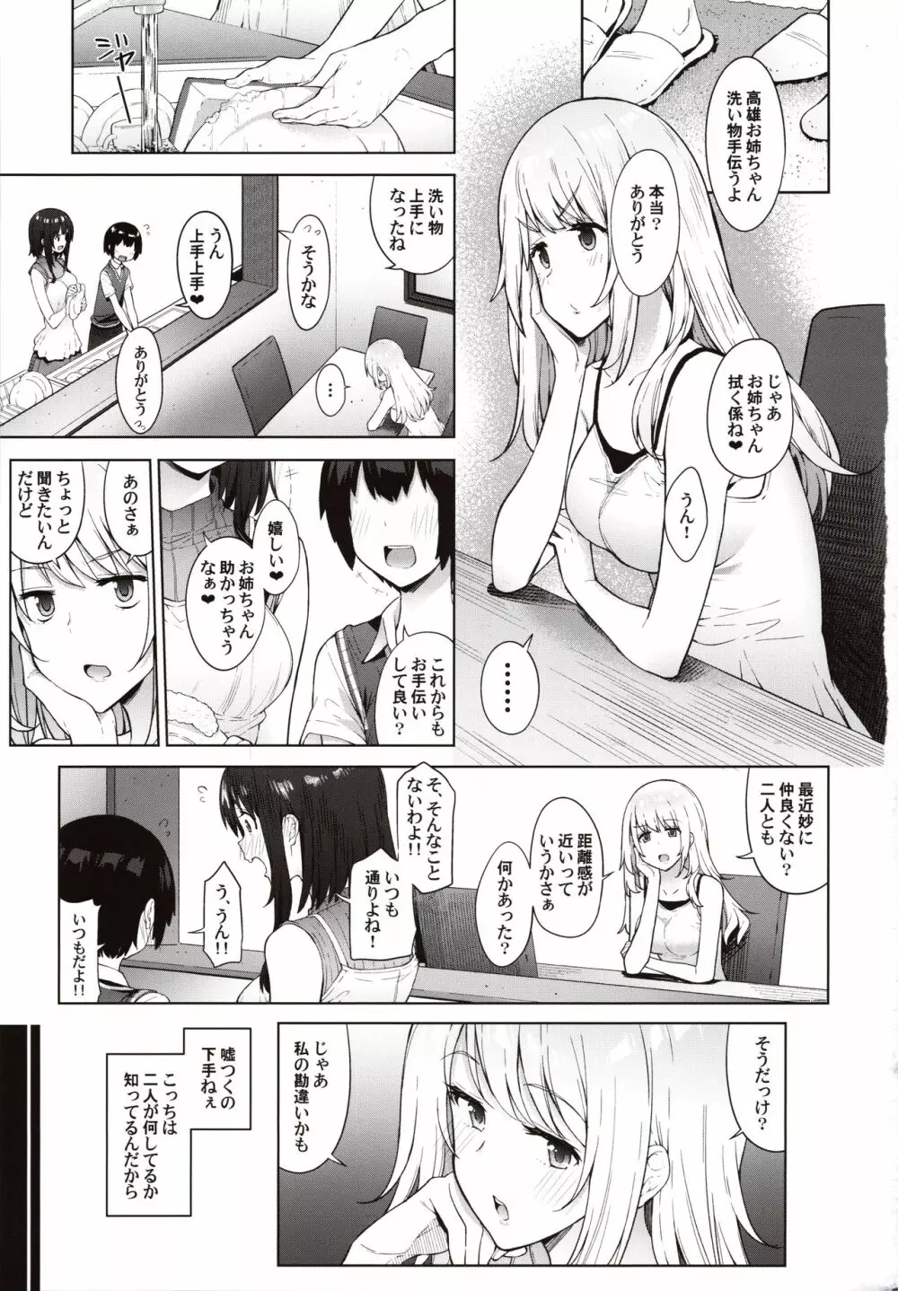 弟が可愛すぎるので未来の提督だけど、愛しちゃっても良いですか?~愛宕お姉ちゃんと秘密のデート~ Page.2
