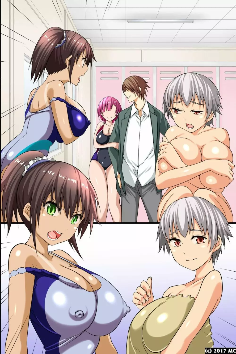 学園淫獄~催眠術で即堕ちさせて若い女体を喰い尽くす! Page.46