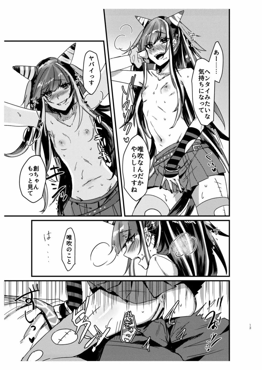 据え膳食わぬは創の恥! Page.12