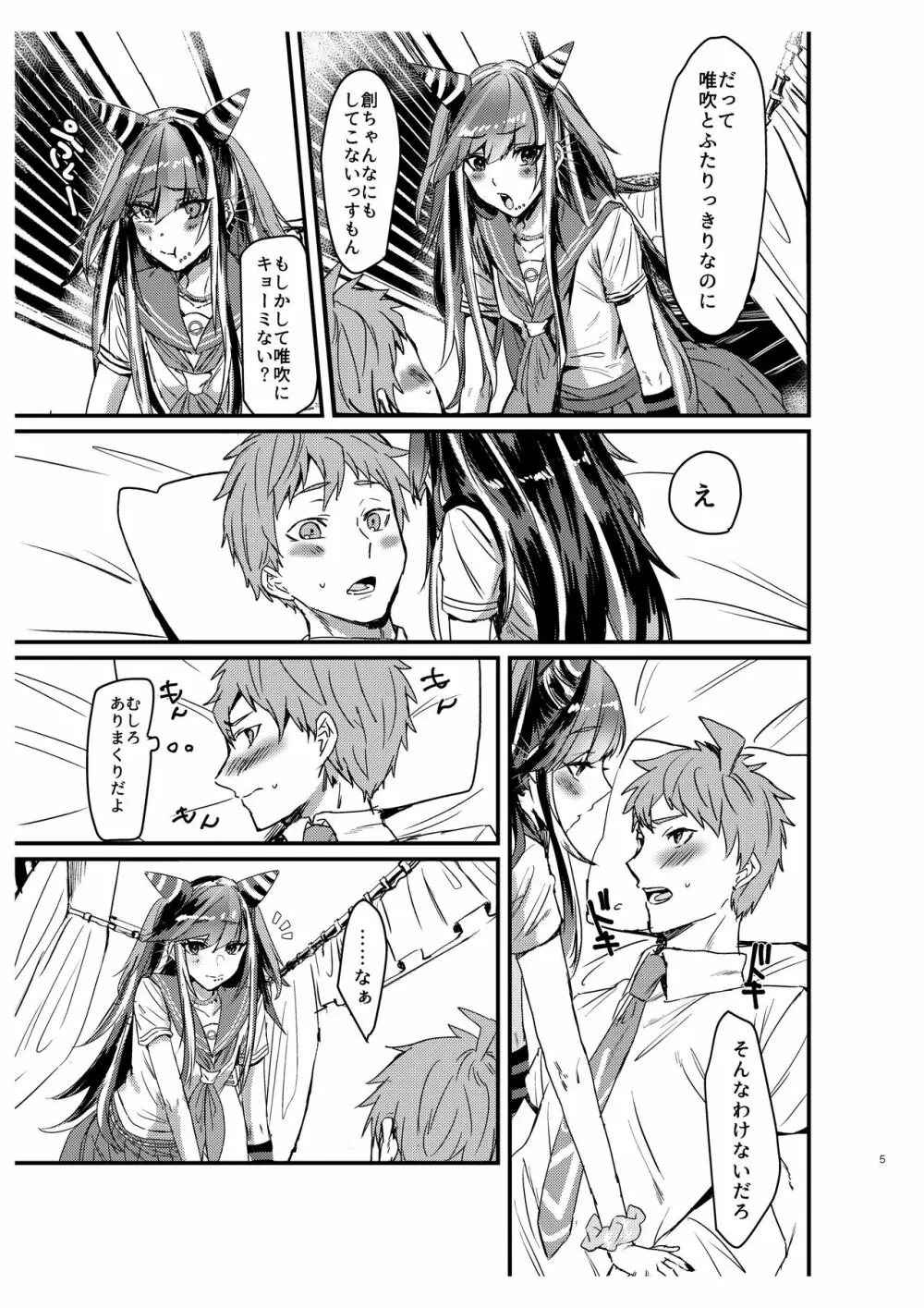 据え膳食わぬは創の恥! Page.4