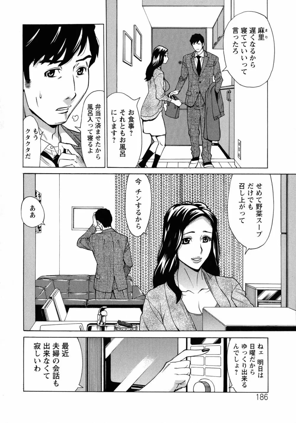 人妻恋花火~初めての不倫が3Pに至るまで~ Page.174