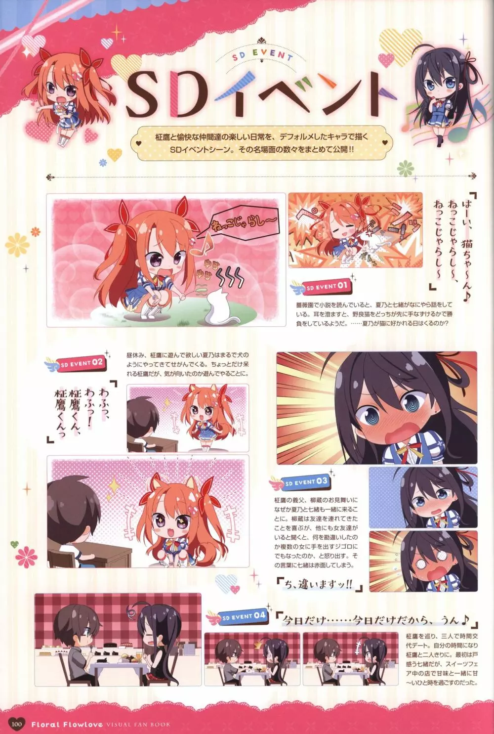 フローラル・フローラブ ビジュアルファンブック Page.103