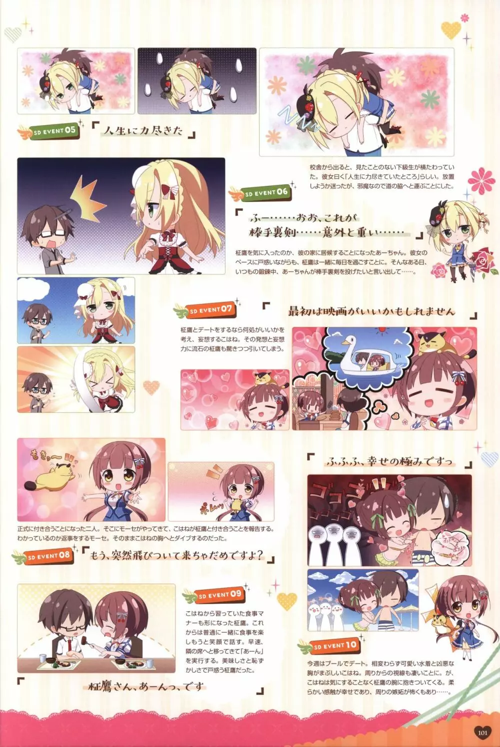 フローラル・フローラブ ビジュアルファンブック Page.104