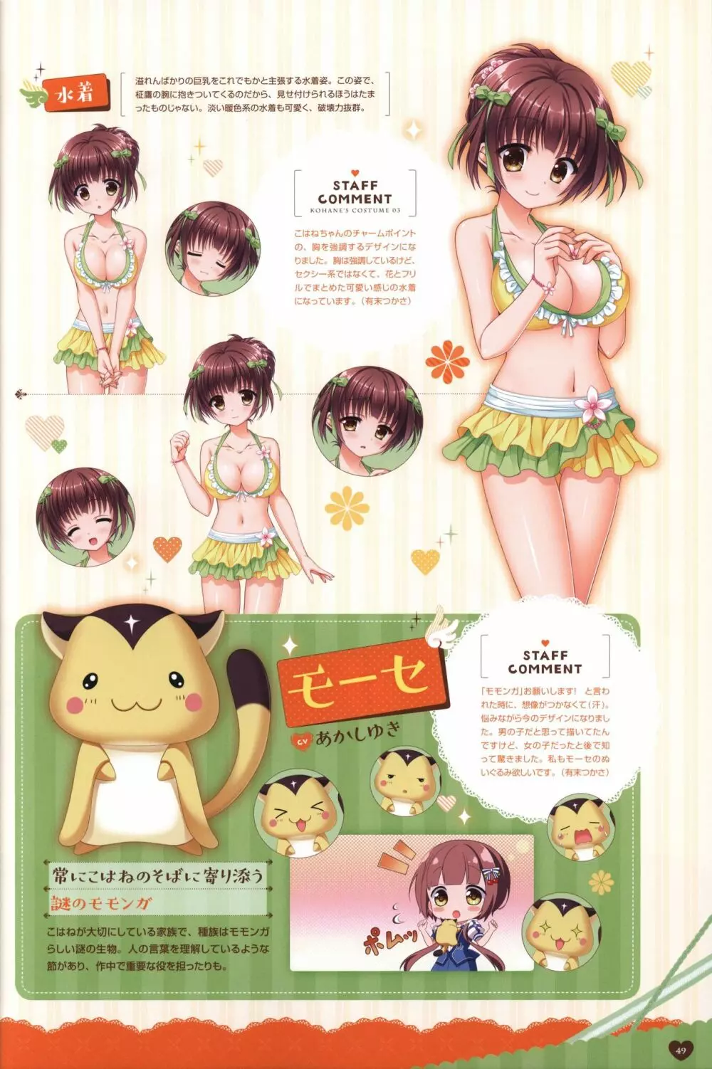フローラル・フローラブ ビジュアルファンブック Page.52