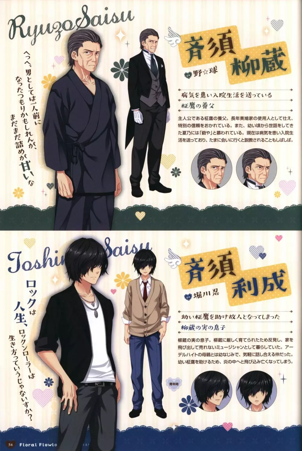 フローラル・フローラブ ビジュアルファンブック Page.57