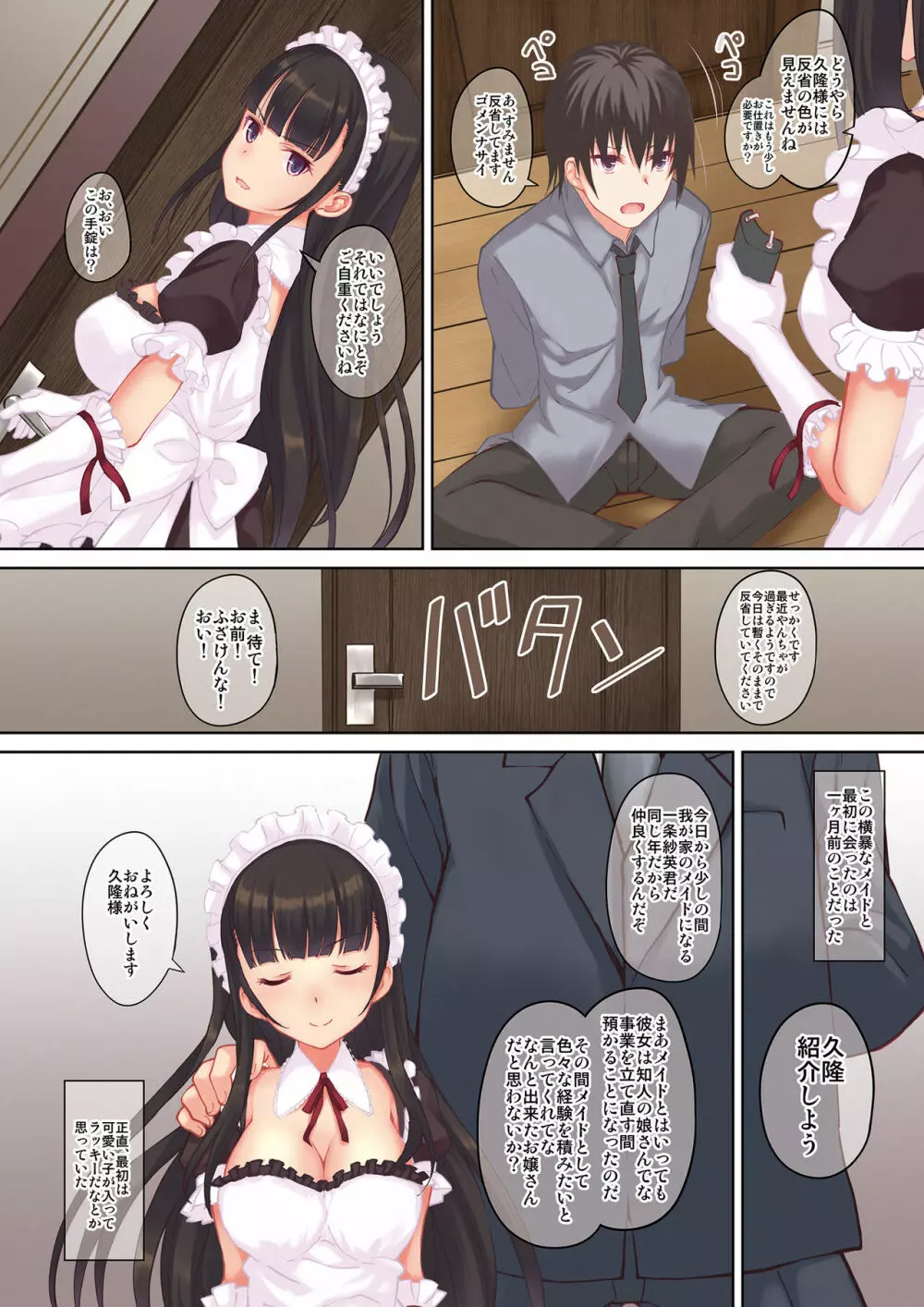 俺のメイドが反抗的なので再教育? Page.5