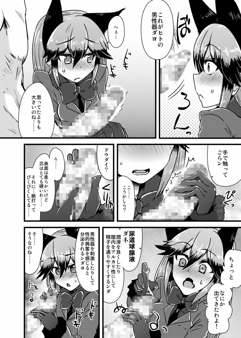ギンギツネちゃんにヒトの交尾をおしえたいっ Page.5