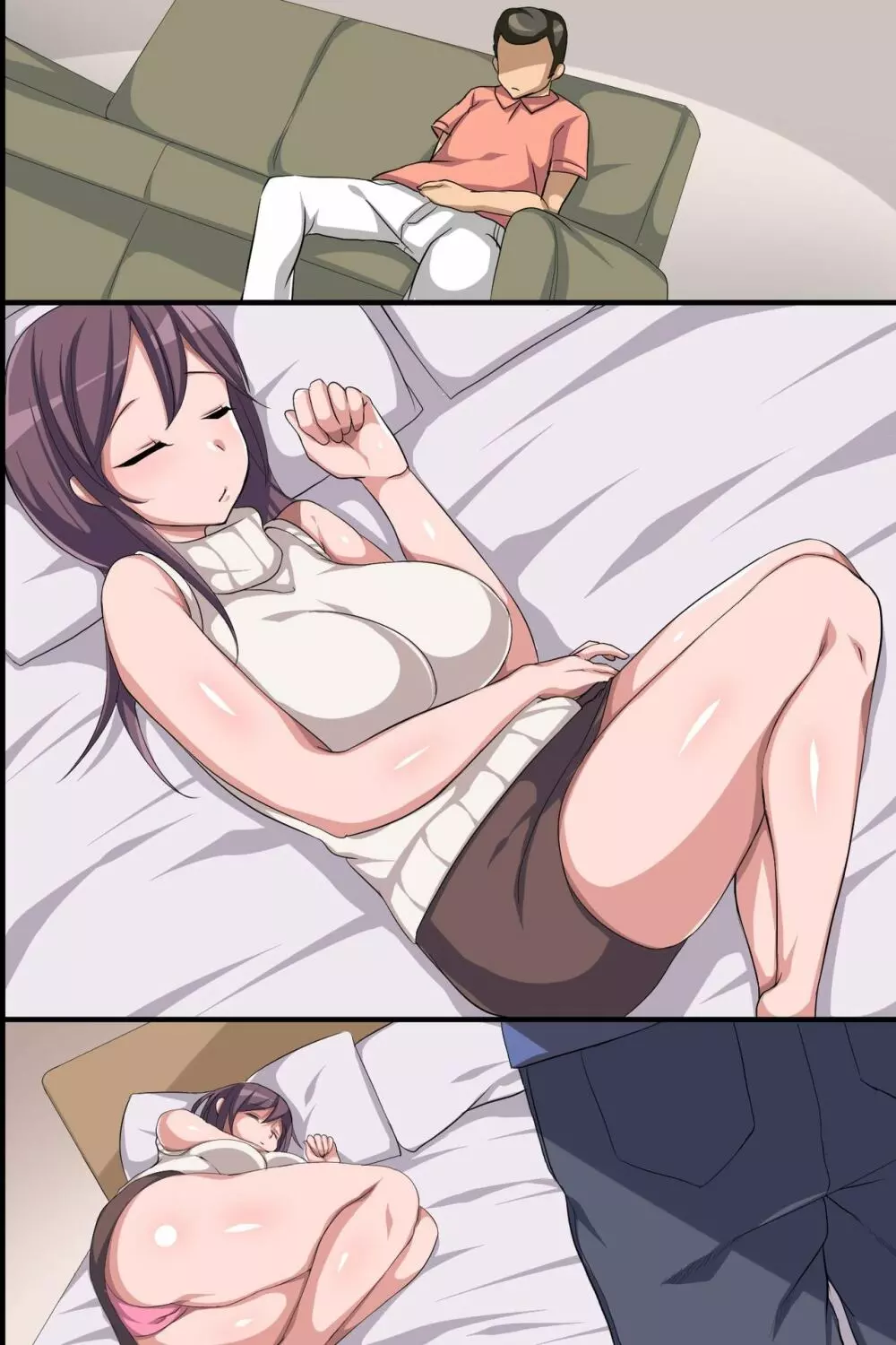 ずっと好きだった幼馴染が親友の嫁になったので浮気セックスして寝取ってみた話 Page.57