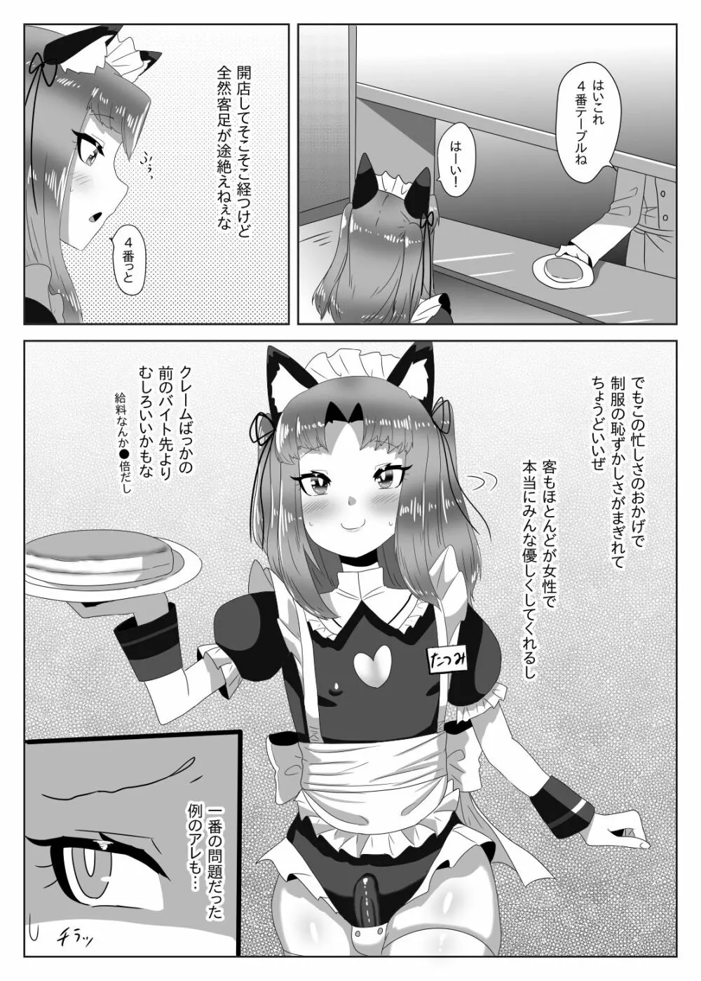 ふたなり生徒会長の不良男の娘更生計画~メイド喫茶おまけ編~ Page.29