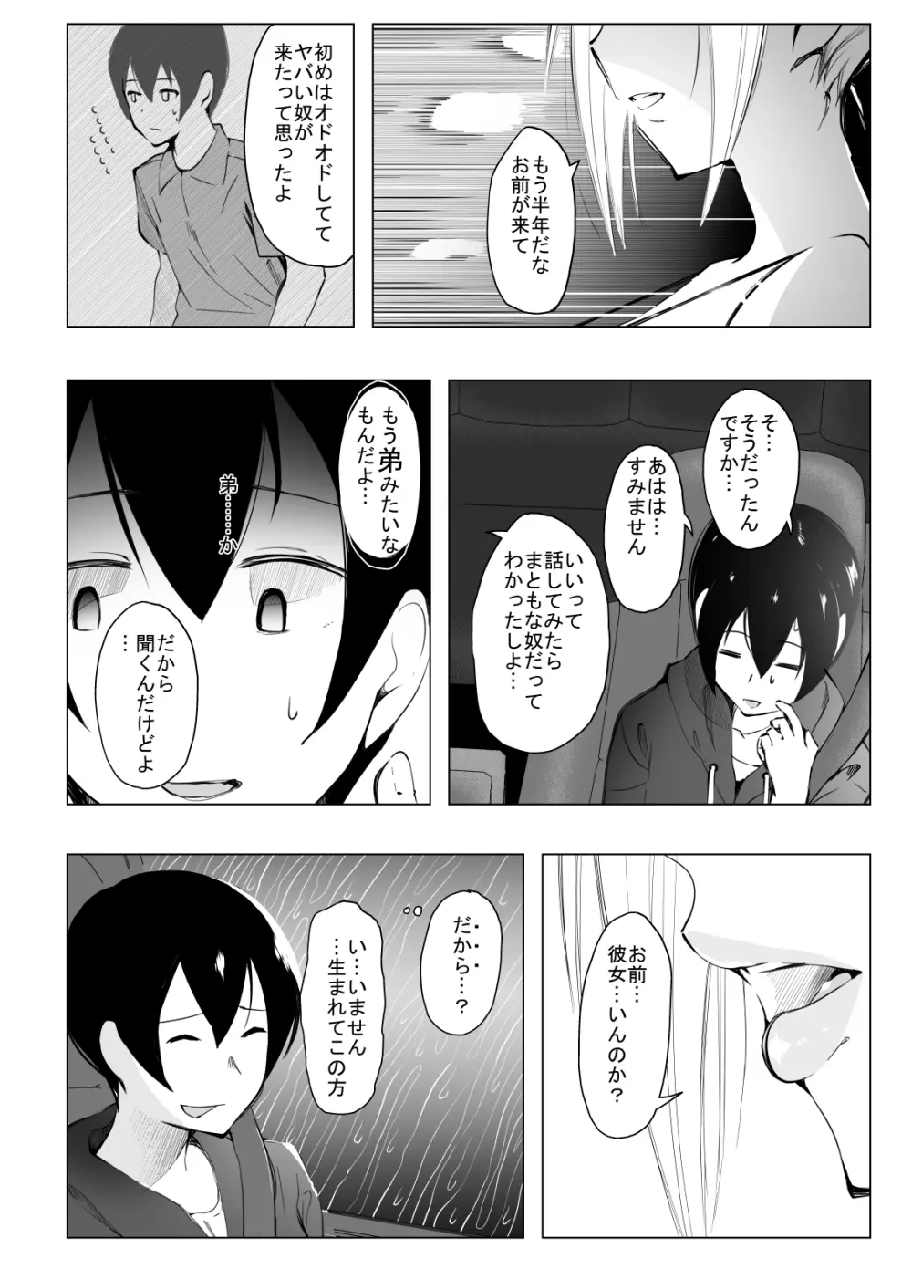 陰キャのボクがバイト先のヤンママと一夜を共にした経緯 Page.11