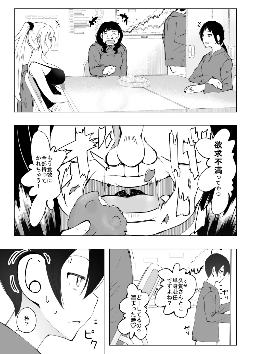 陰キャのボクがバイト先のヤンママと一夜を共にした経緯 Page.4