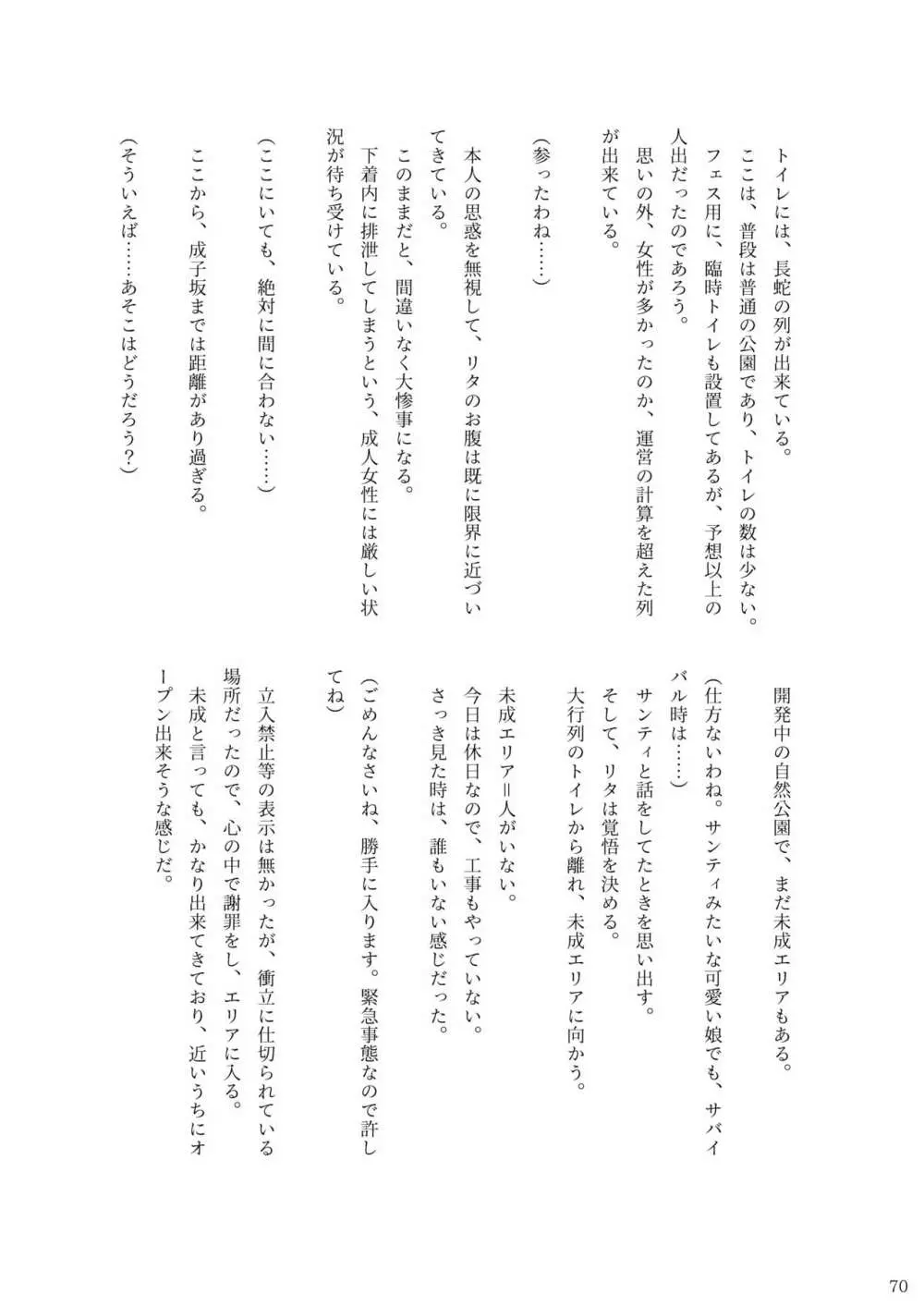 ア○スギア総合スカトロアンソロジー アクトレス排泄実態調査任務~スカポためるっすか!?~2 Page.68