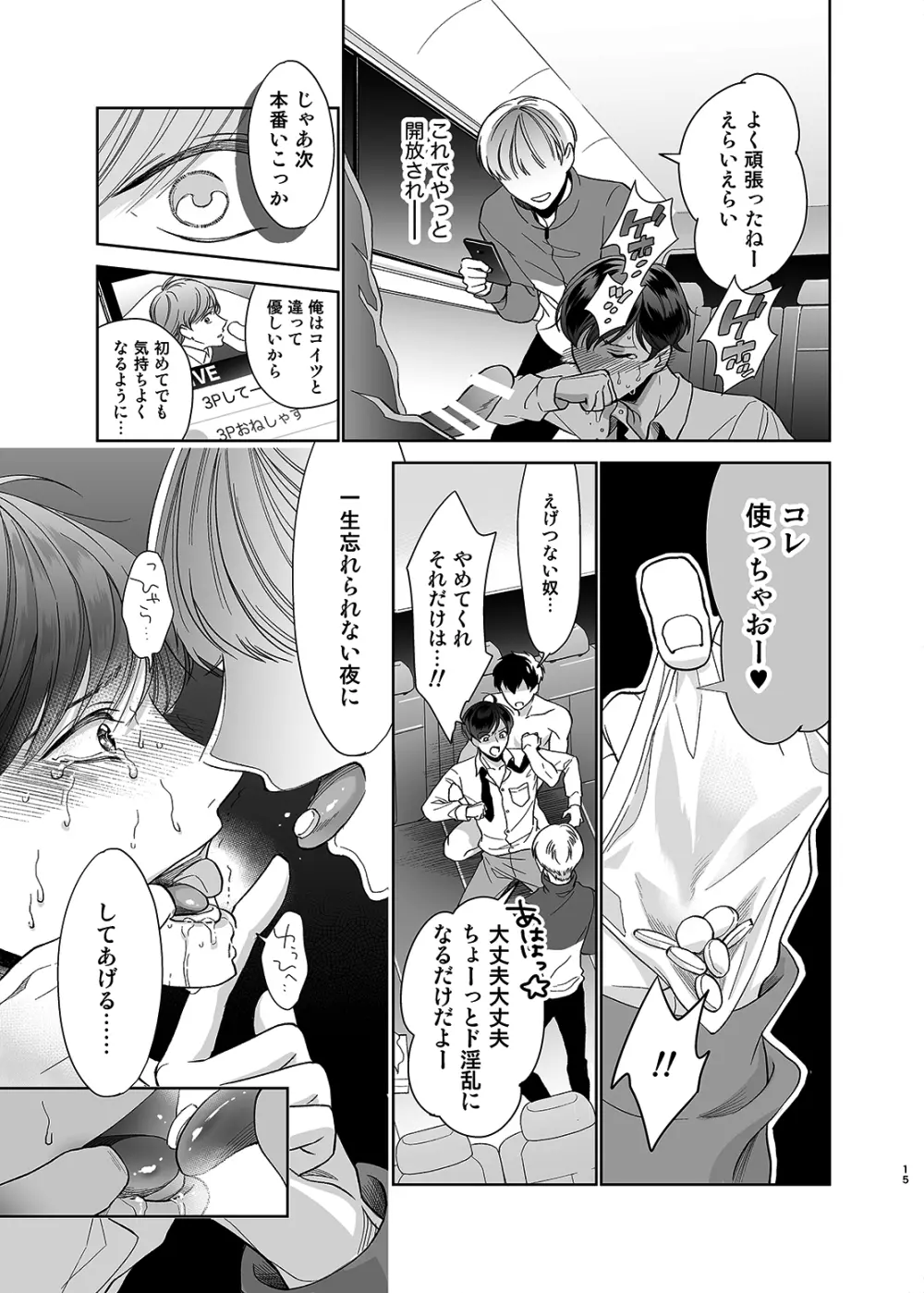 さよなら、ディアマイプリンス～少女漫画の彼氏役をモブレする本～ Page.14