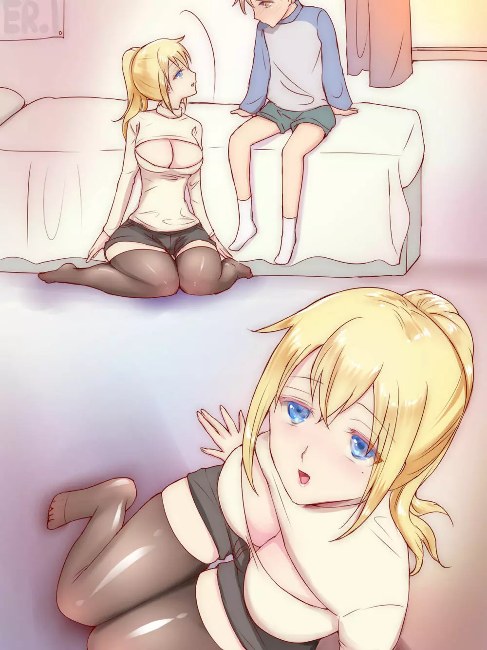 従姉妹がボクを好きすぎる~お姉ちゃんがエッチな恰好で誘惑してくるんです!~ Page.79