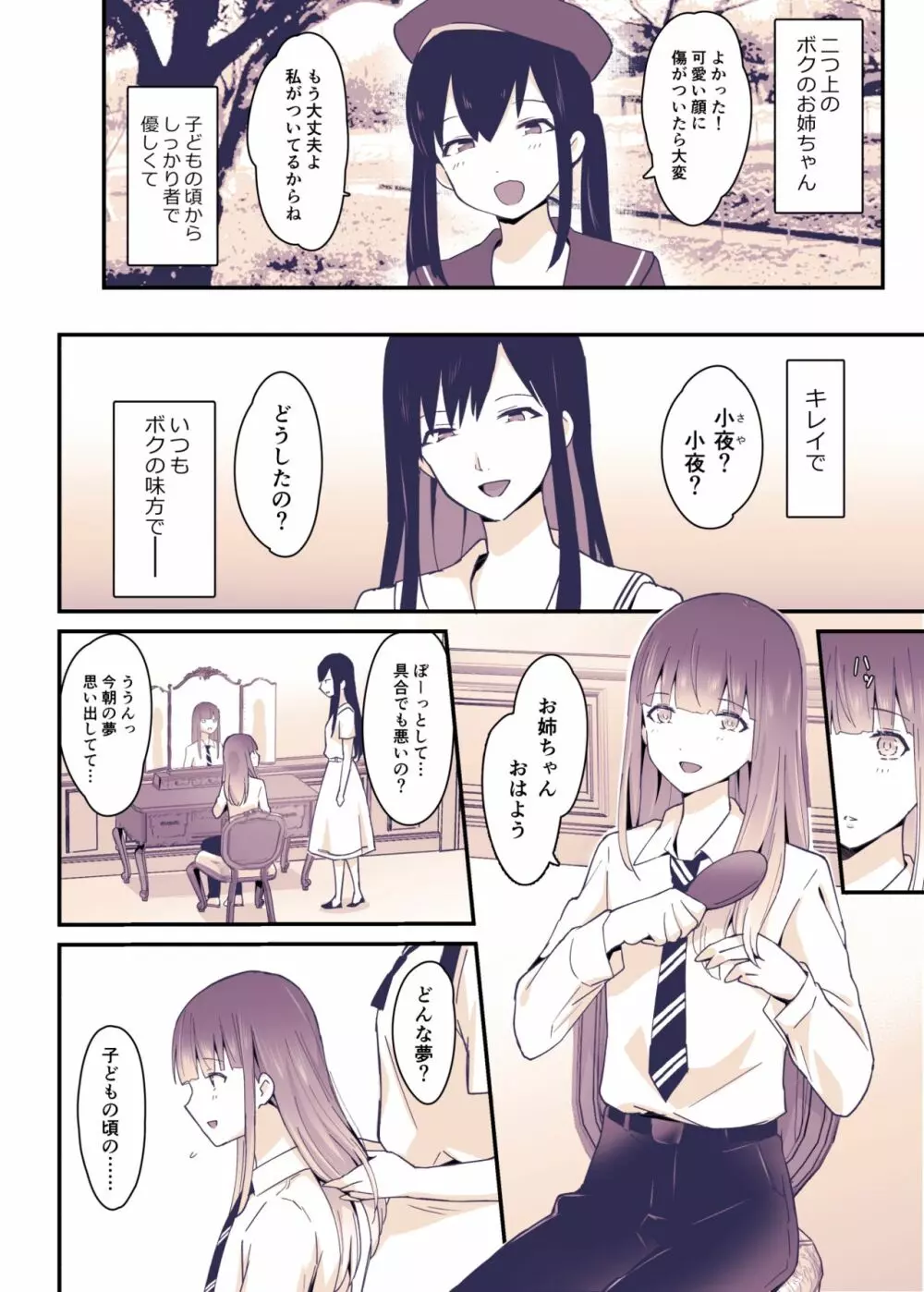 ボクはお姉ちゃんの妹。 Page.3