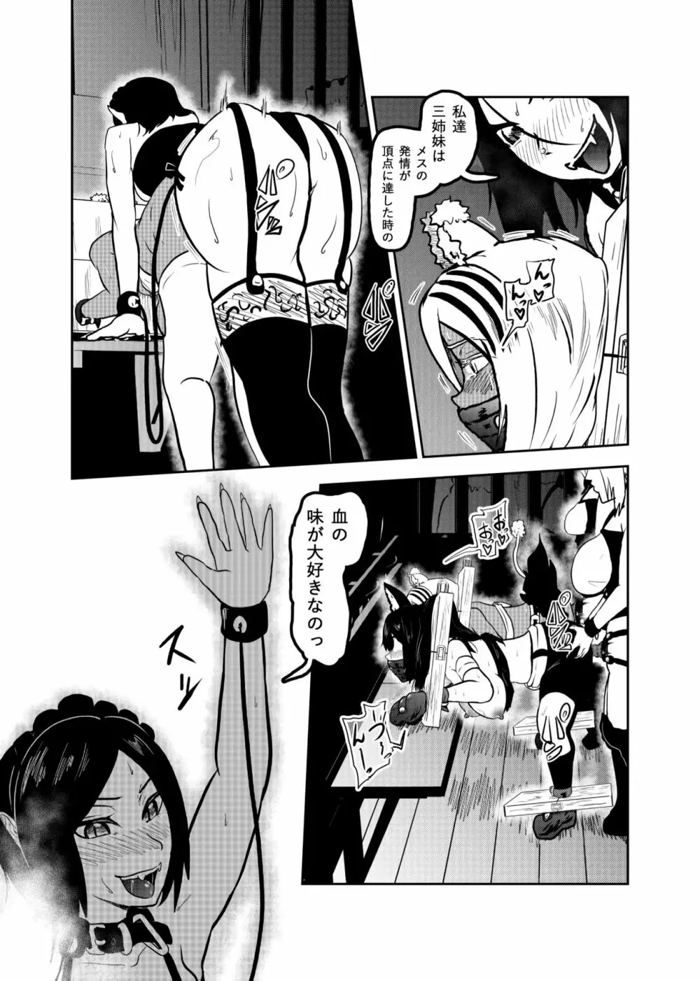 ヴァンパレイド7 ~白猫 黒狼 拘束編~ Page.23