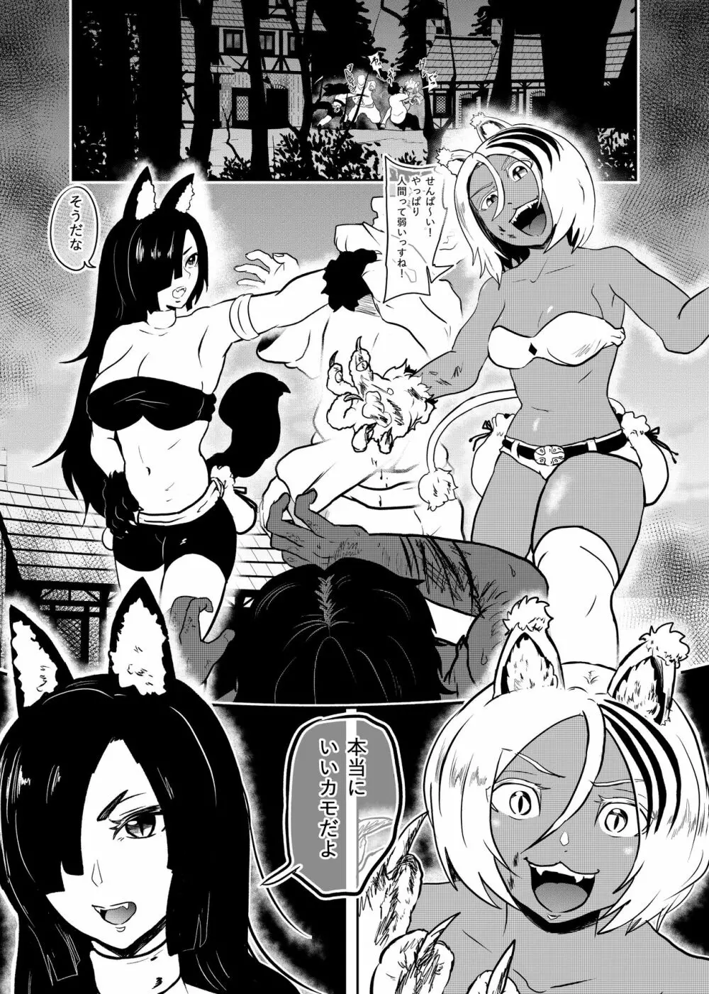 ヴァンパレイド7 ~白猫 黒狼 拘束編~ Page.3