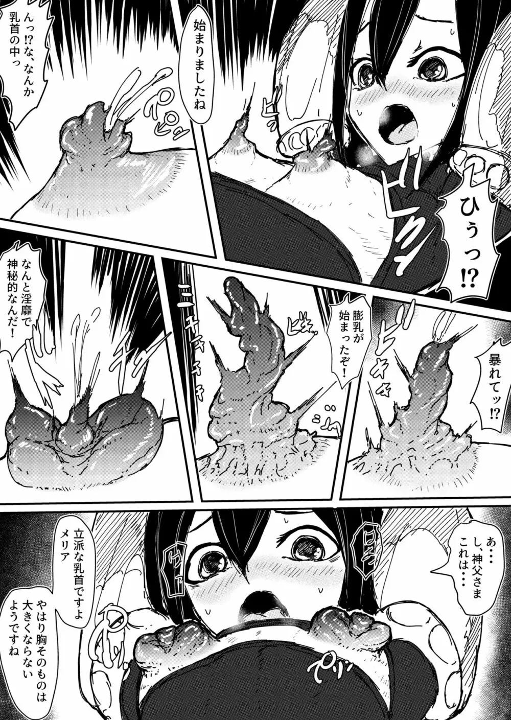 神父様のやりすぎた乳首改造 Page.7