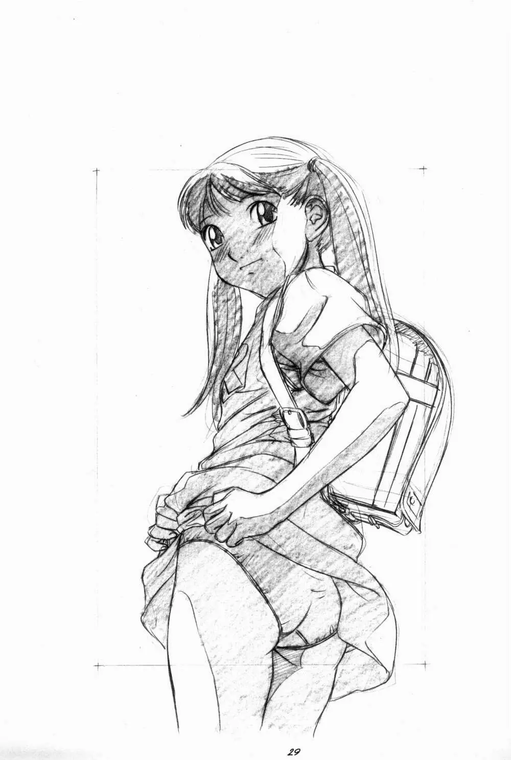 らくがきッズ 6 ~おりじなる少女鉛筆原画集~ Page.31